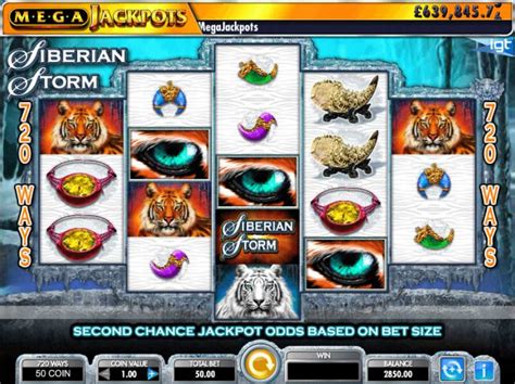 Siberian Storm MegaJackpots Slot .